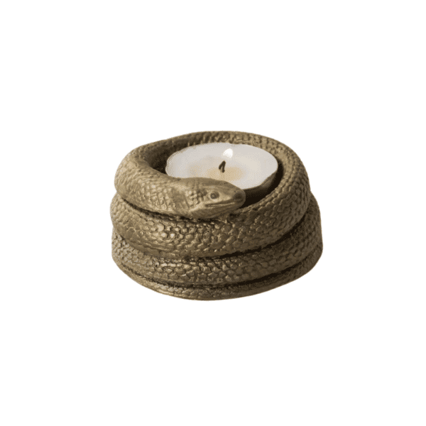 Serpent Tea Light Candle Holder